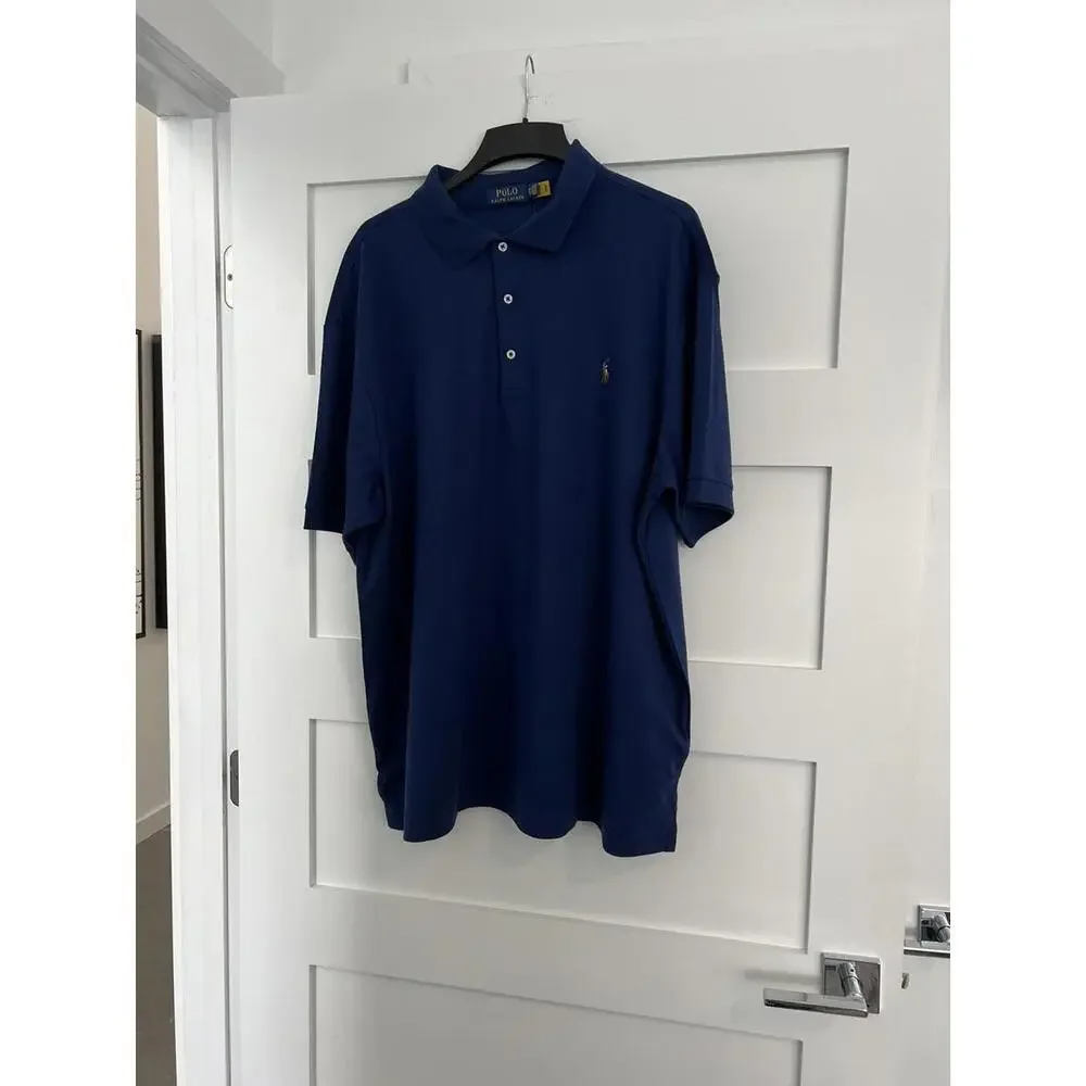 Polo Ralph Lauren $115 BIG&TALL Size 3XLT  Polo Blue Shirt